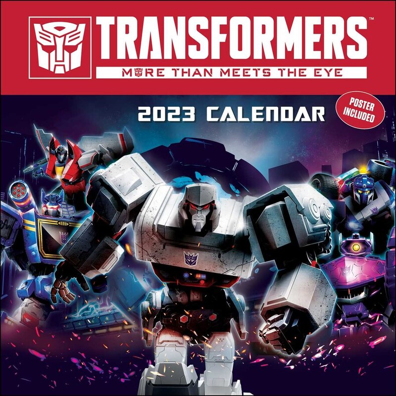 Authentics Transformers 2023 Wall Calendar